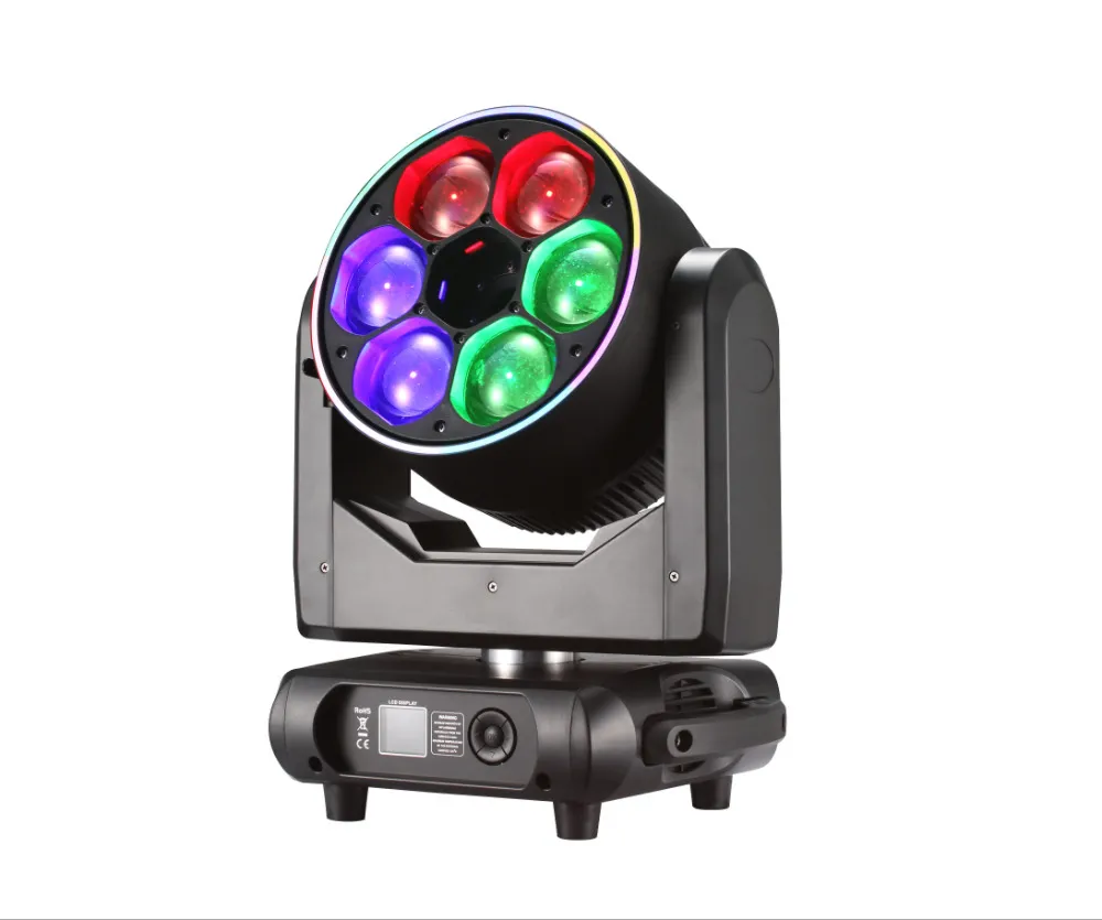 6x60W LED Strip Laser Wash Moving Head