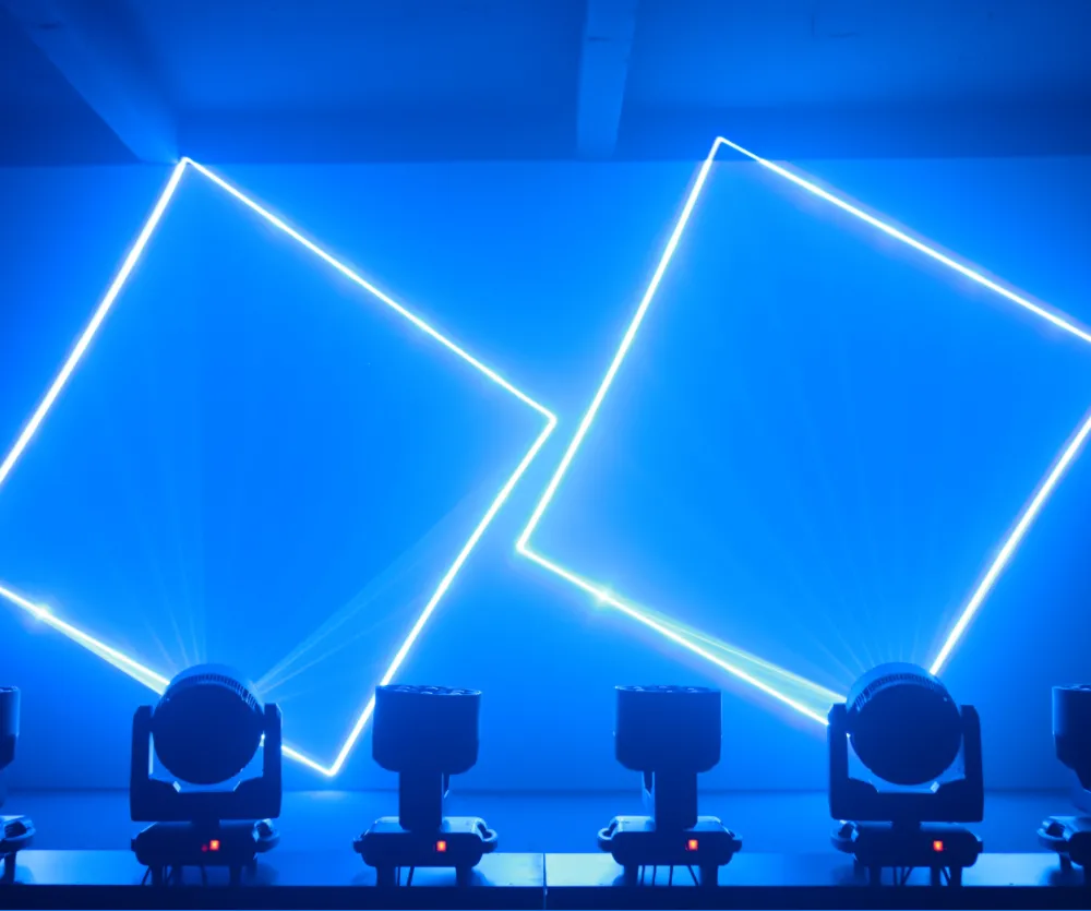 6x60W LED Strip Laser Wash Moving Head