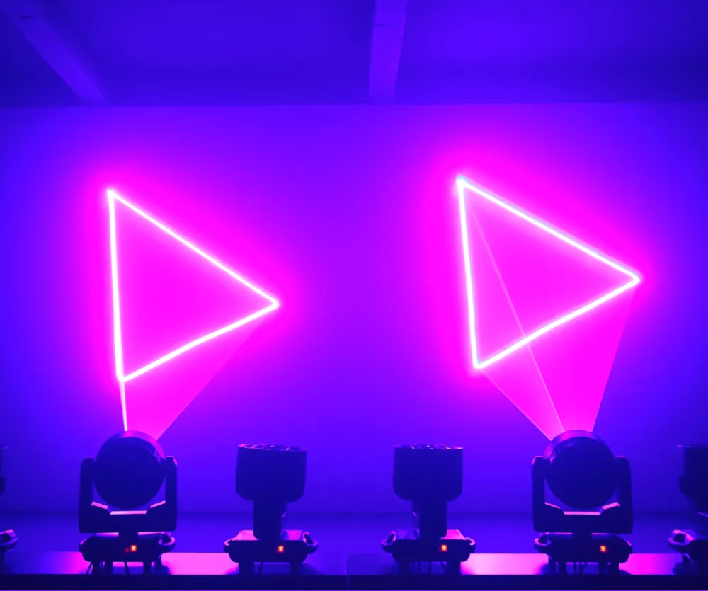 6x60W LED Strip Laser Wash Moving Head