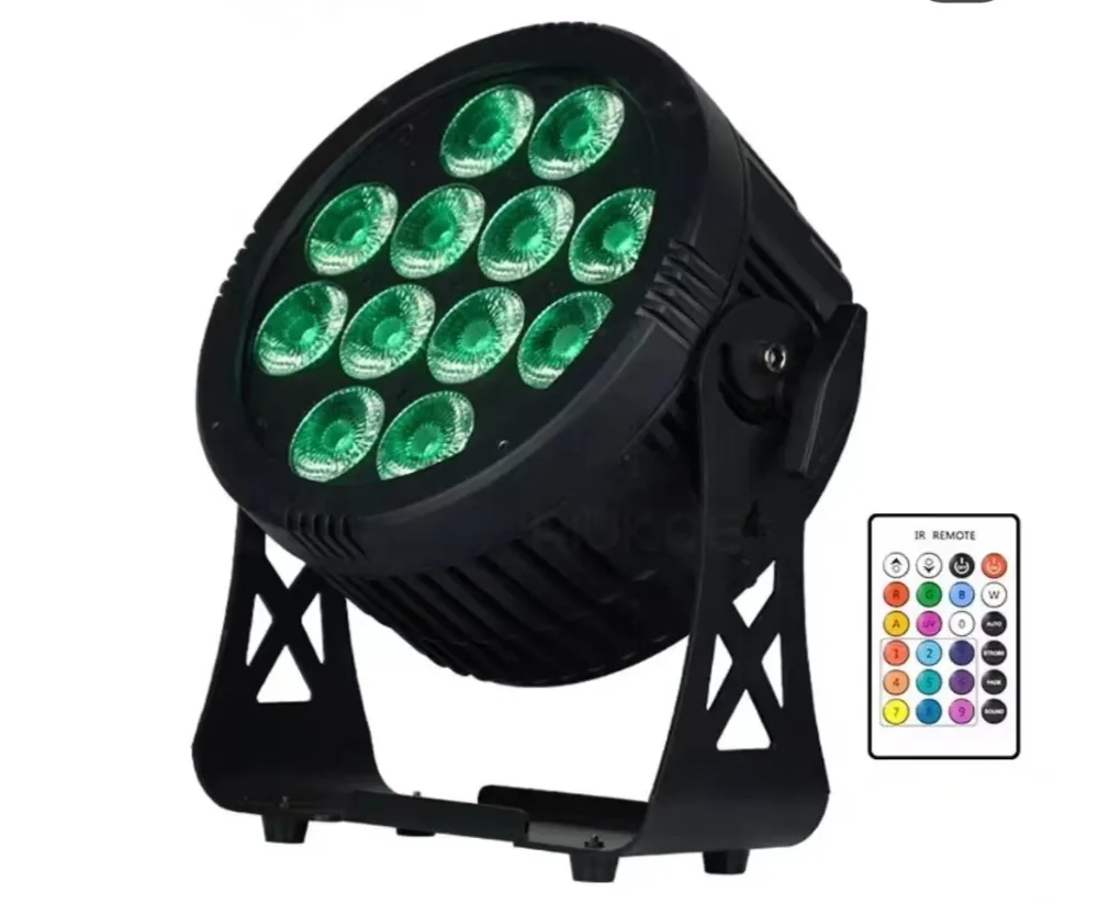 12x15W Wireless Battery Outdoor LED Par Light