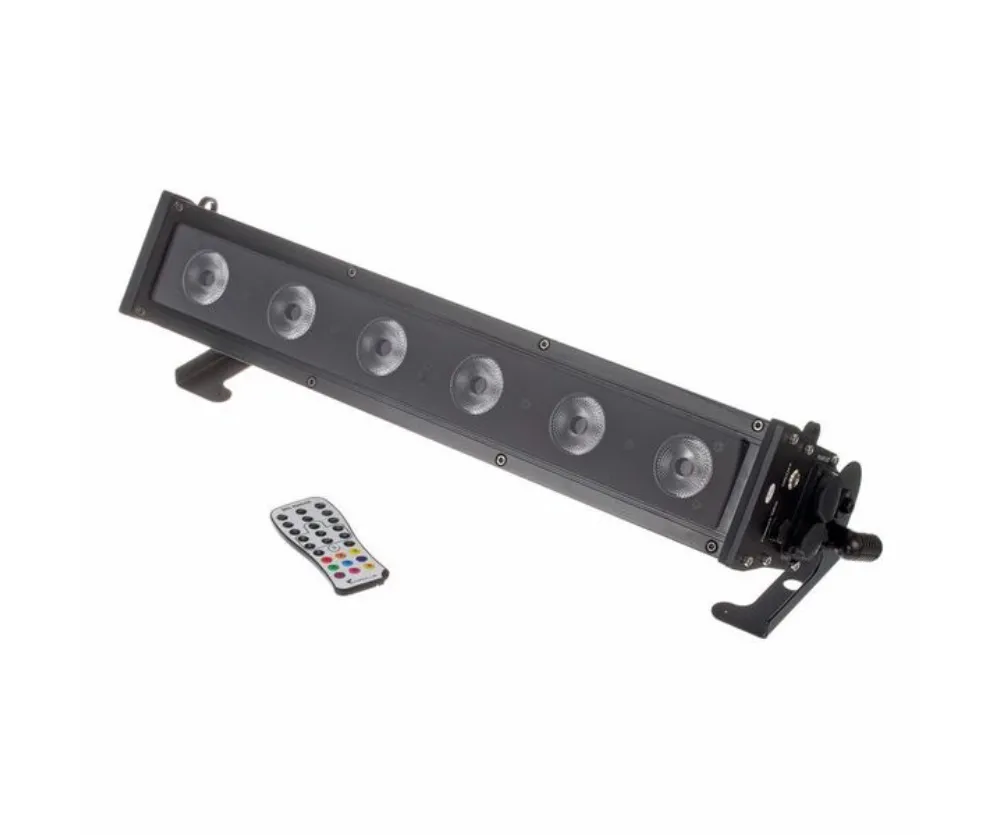6pcs 15W Wireless Battery Battery LED Par Light