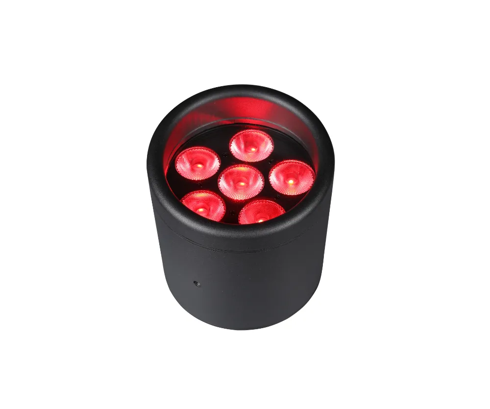 6x15W Wireless Battery Battery LED Par Light