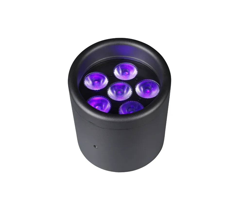 6x15W Wireless Battery Battery LED Par Light