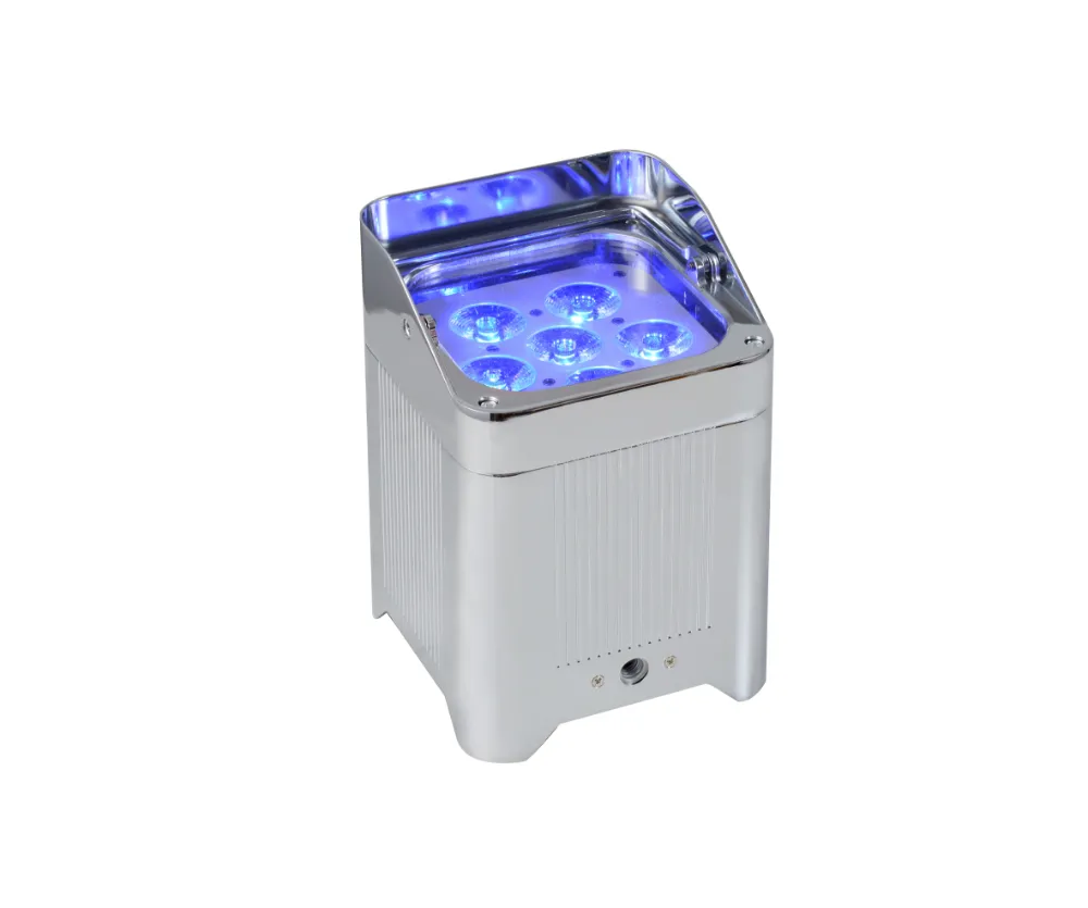 6x15W Wireless Battery Square LED Par Light