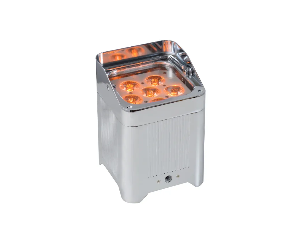 6x15W Wireless Battery Square LED Par Light