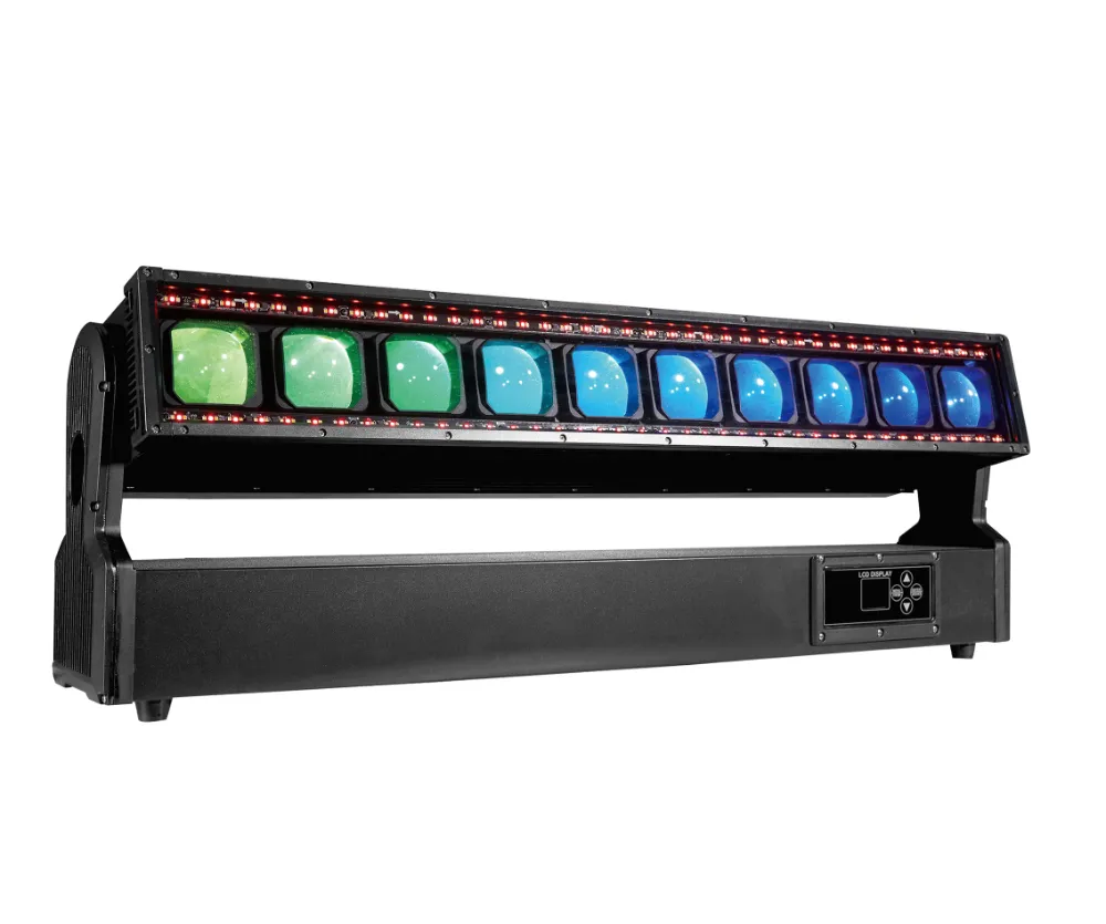 RattlerIP 10 10x60w LED Pixel Moving Bar Light plus Strobe