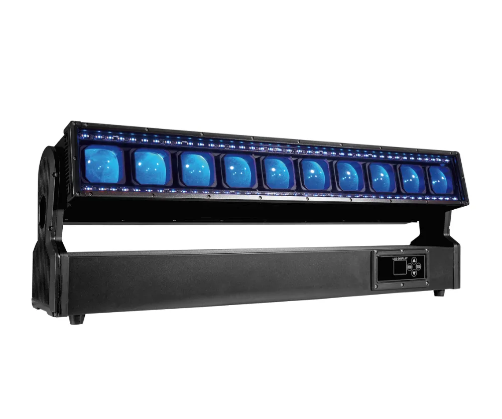 RattlerIP 10 10x60w LED Pixel Moving Bar Light plus Strobe