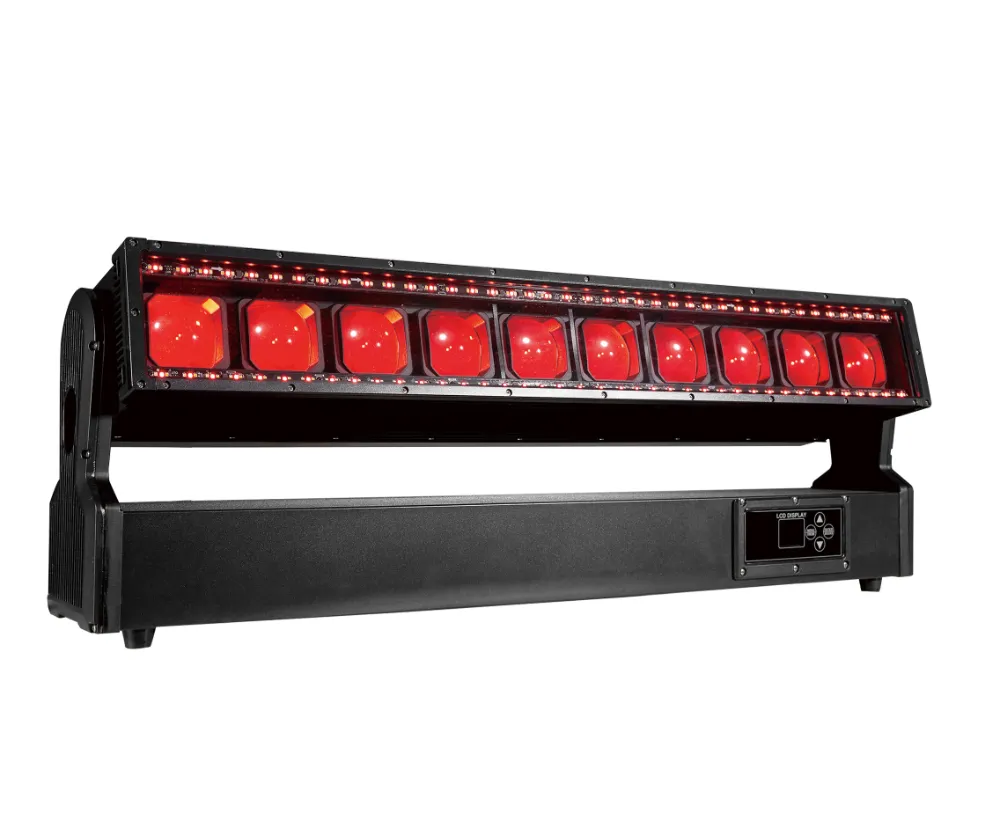 RattlerIP 10 10x60w LED Pixel Moving Bar Light plus Strobe