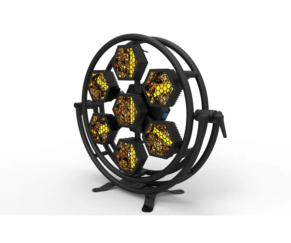 transpot 760 7 Heads Snow Petals Led Blinder Stage Light