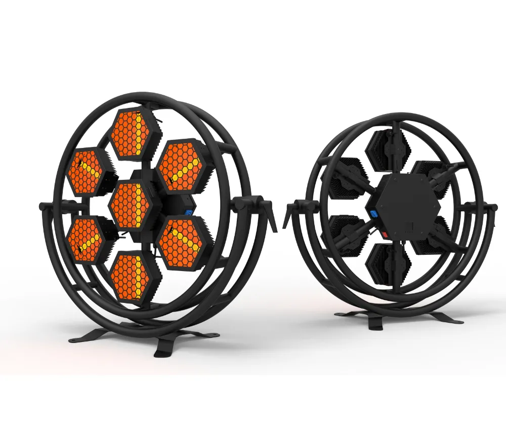 transpot 760 7 Heads Snow Petals Led Blinder Stage Light