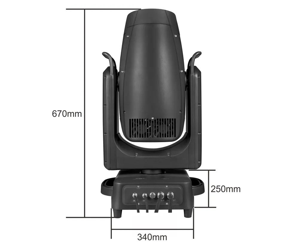 600W IP66 BSWF Profile Moving Head